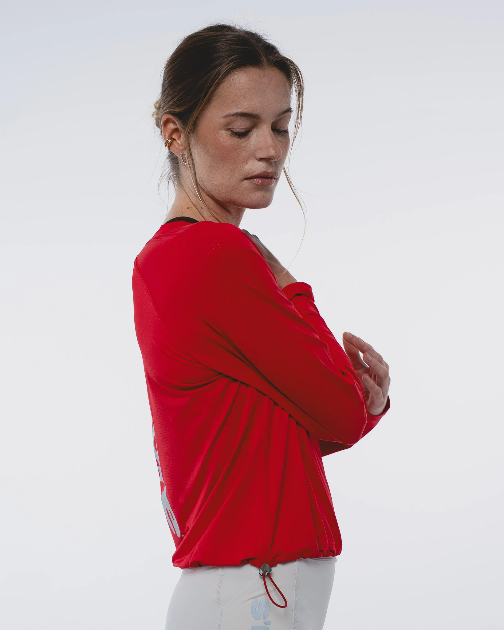 RUNNING LONGSLEEVE CHERRY - Image 4