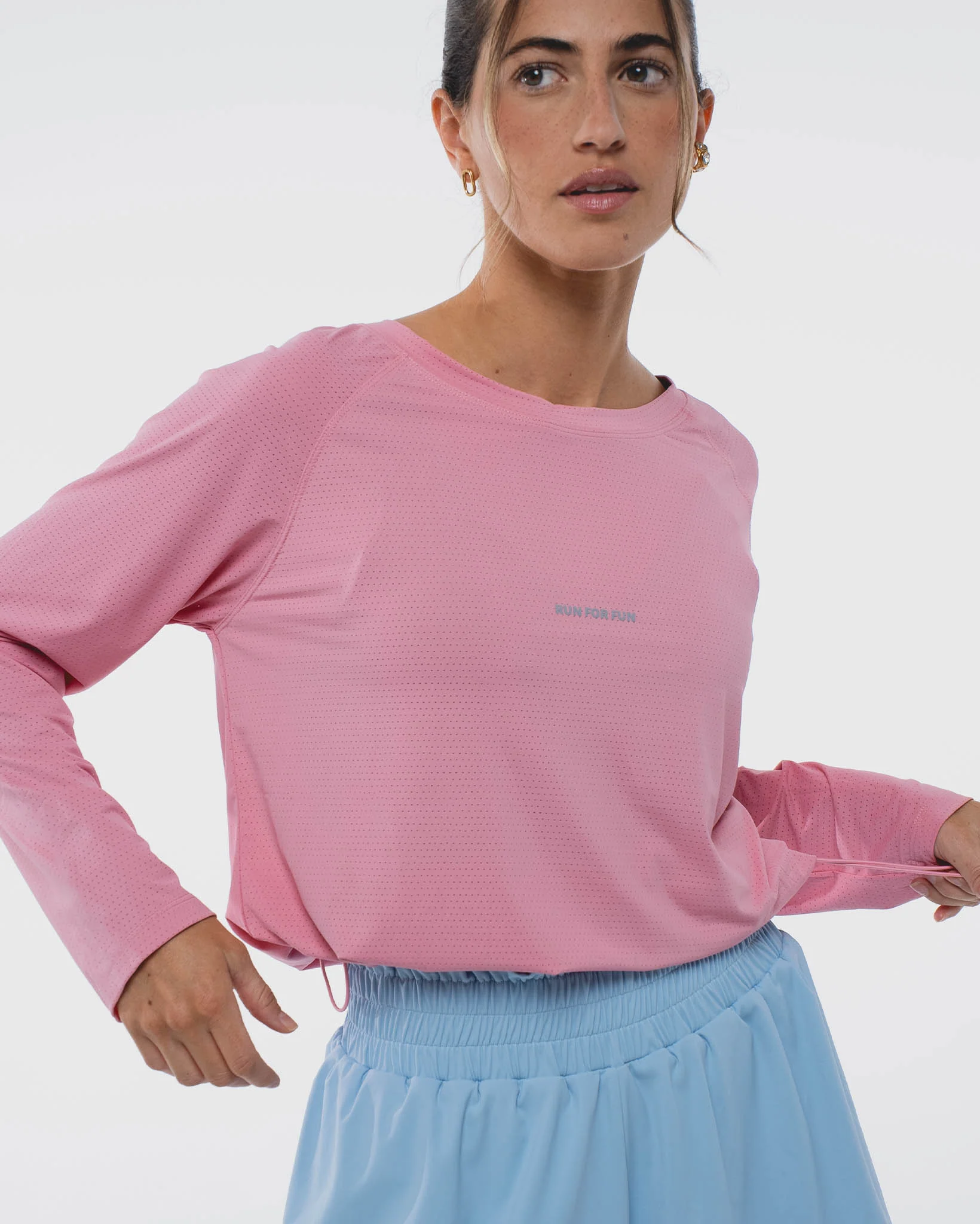 RUNNING LONGSLEEVE BUBBLEGUM - Image 3