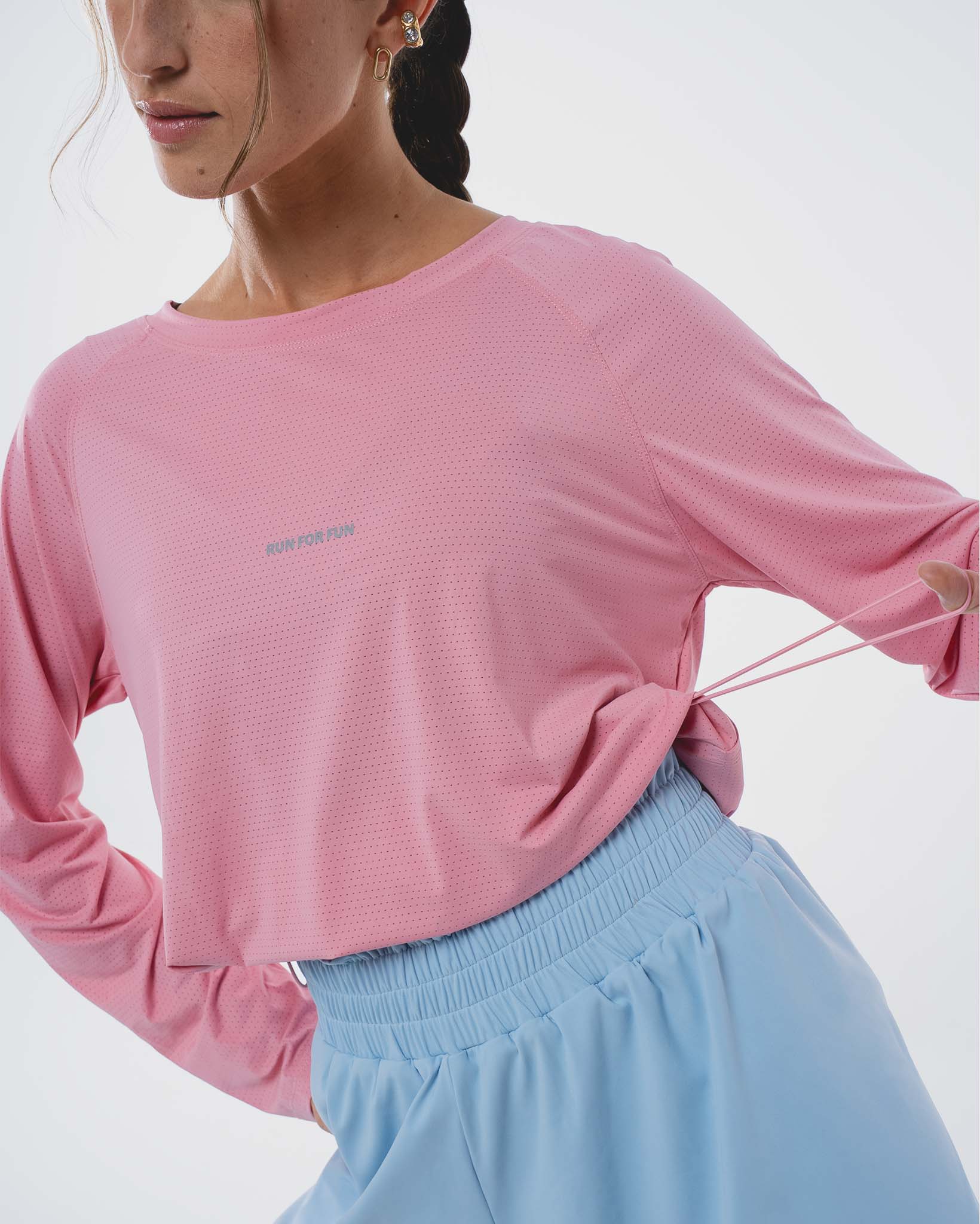 RUNNING LONGSLEEVE BUBBLEGUM - Image 4