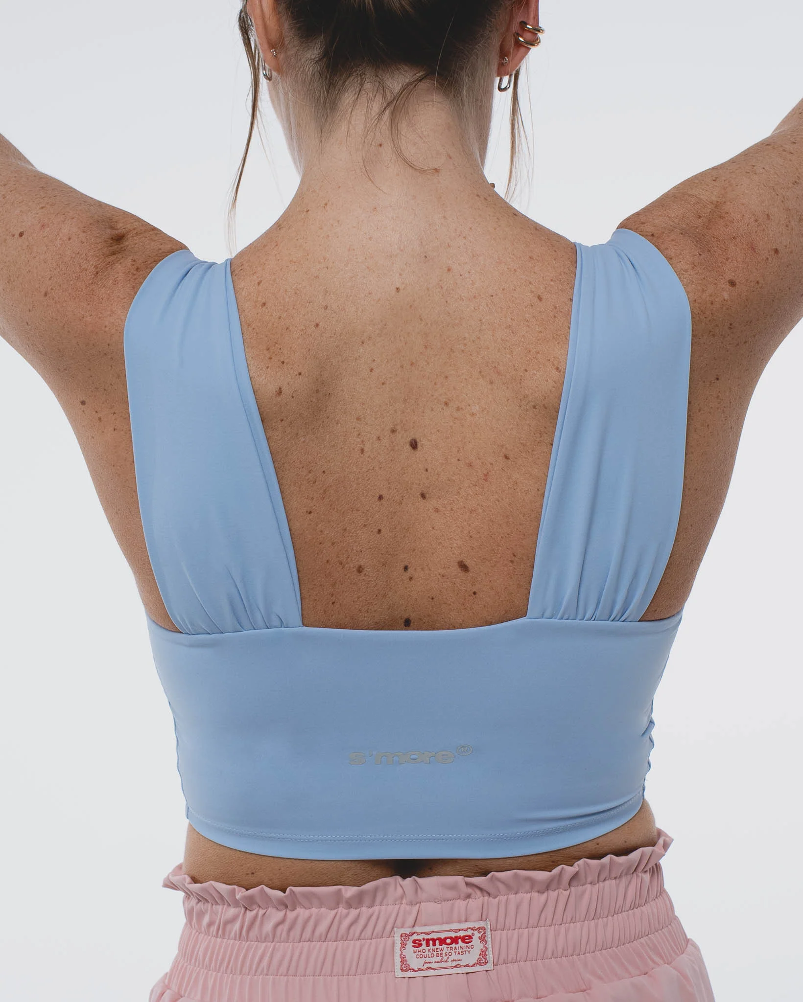 RUCHED TOP COTTON CANDY BLUE - Image 4